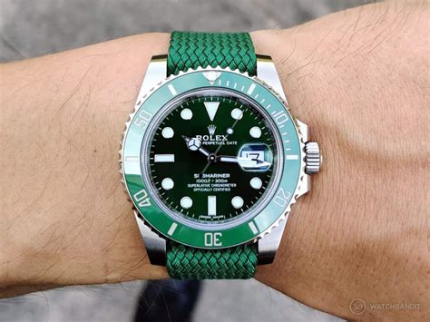 rolex hulk on leather strap|rolex hulk submariner value.